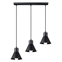Lampa suspendata TALEJA 3 negru [E27]