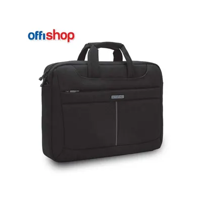 Geanta laptop, neagra, 40x8x32 cm, Offishop