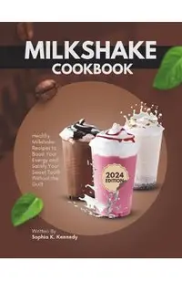 Milkshake Cookbook: Healthy Milkshake Recipes to Boost Energy and Satisfy Your Sweet Tooth Without the Guilt