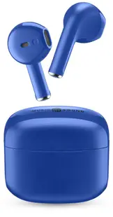 Căști wireless Cellularline - Music Sound Swag, TWS, albastru închis