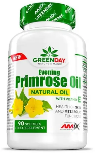 GreenDay Evening Primrose Oil, 90 capsule moi, Amix
