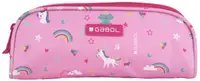 Penar scolar triunghiular Gabol Rainbow - Cu 2 compartimente