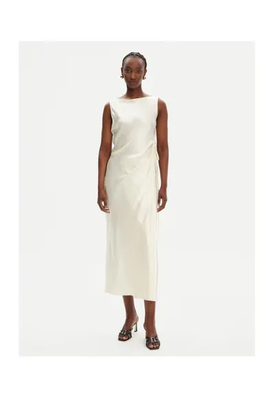 Rochie de cocktail - bej - fabrica de calitate