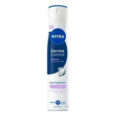 Antiperspirant spray women NIVEA Derma Control Restore, 200ml Engros