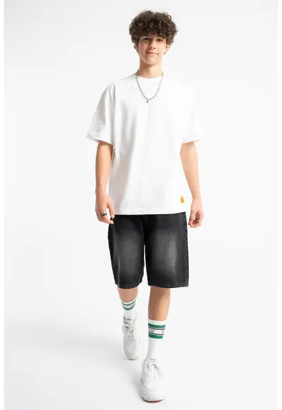 Tricou lejer cu imprimeu cu fructe