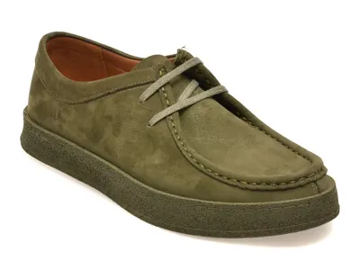Mocasini GRYXX kaki, M71802, din nabuc