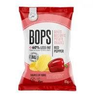 Chipsuri din Cartofi cu Ardei Rosu Eco, McLloyd's, 85 g