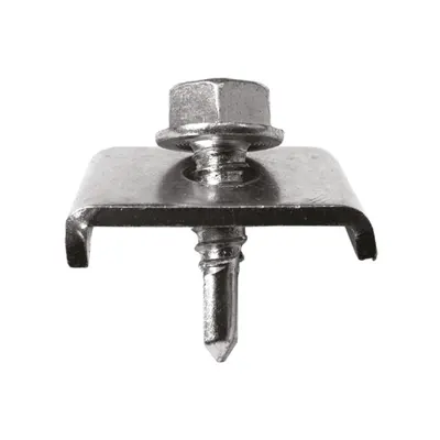 Clema Prindere Gard Bordurat 6.3 x 25 mm, DIN 7504K, Vopsit RAL 6005