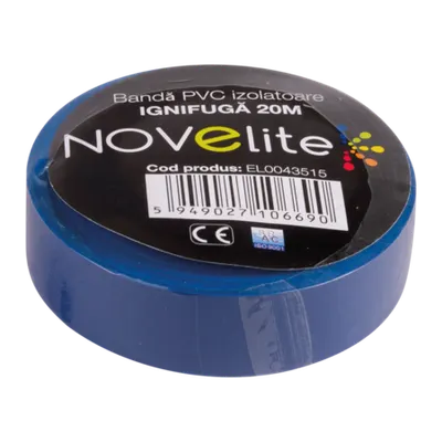 Banda Izolatoare IGN PVC 20m Bleu