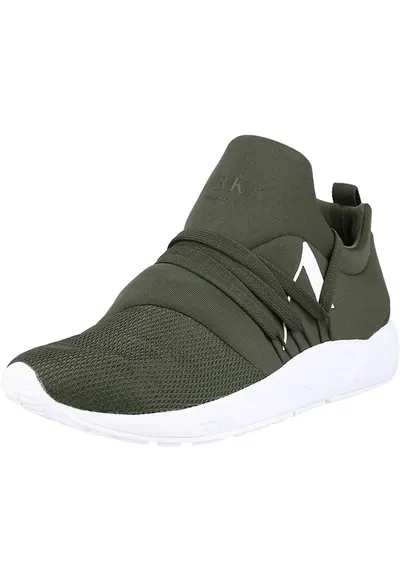 Pantofi sport dama - Textil - Kaki - Verde