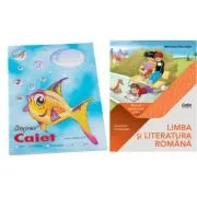 Pachet Caiet Pestisor dictando A5, 48 file, Casa Tipografica si Limba si literatura romana. Manual pentru clasa a 3-a