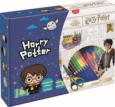 Set de pictura creativa Maped Harry Potter - 35 piese