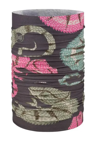 CoolNet UV Neckwarmer Pekly Chomp Multi - multifunctional - 95% poliester reciclat - protectie UV 50 - unisex