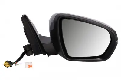 Oglinda laterala dreapta (electric, convex, cu incalzire, pliabil electric, cu semnalizator, cu senzor temperatura) potrivit CITROEN C5 AIRCROSS; PEUGEOT 3008 P84, 3008 P84 FL, 5008 II T87 05.16