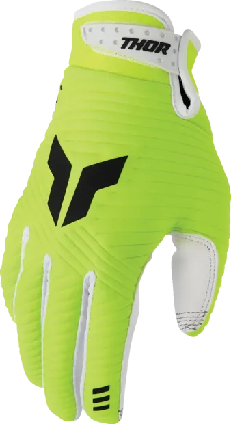 Manusi atv cross Thor Launchmode CW, culoare verde fluo negru, marime XS