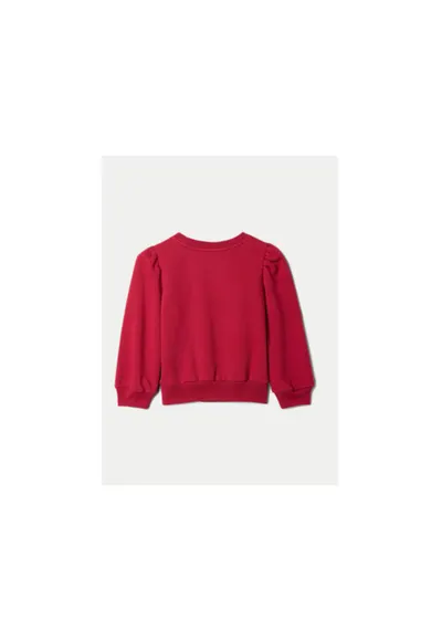 Bluza fete - 304985614 - Bumbac/Poliester - Rosu - Rosu