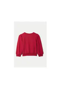Bluza fete - 304985614 - Bumbac/Poliester - Rosu - Rosu