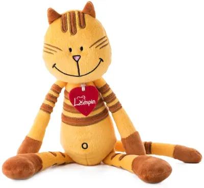 Jucărie de pluș Lumpin - Pisicuța Pippi Lippa, 36 cm
