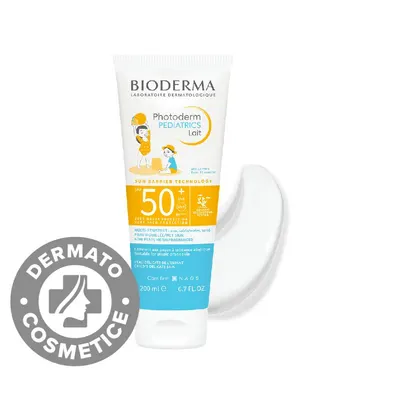 Lotiune cu protectie solara SPF 50+ pentru copii Photoderm Pediatrics, 200ml, Bioderma