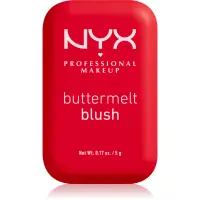 NYX Professional Makeup Buttermelt Blush fard de obraz sub forma de pudra culoare Butta Cherry Pop 5 g