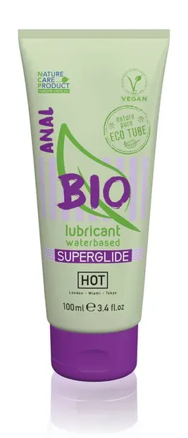 Lubrifiant, Hot, Superglide Anal, pe bază de apă, 100 ml
