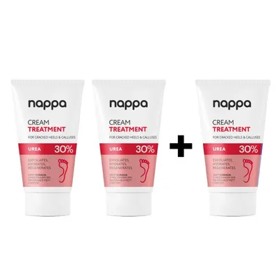 Set 2+1 gratis - Crema pentru calcaie crapate si bataturi cu 30% Uree - 150 ml