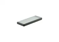 Raft dus Roca Tempo A817040NM0, mintare pe perete, 300 x 110 mm, metal/sticla, mat, Negru titan