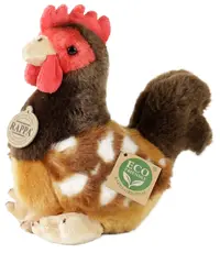 Jucărie de plus Rappa Eco Friends - Găină, 18 cm