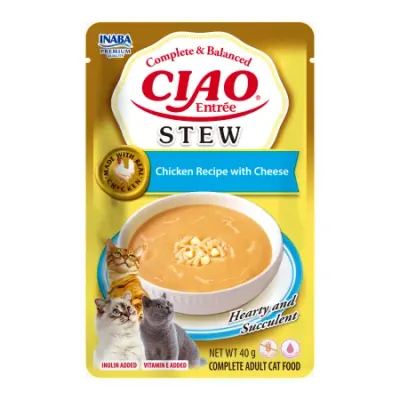 Ciao Entree Stew Reteta cu Pui si Branza 40 Gr