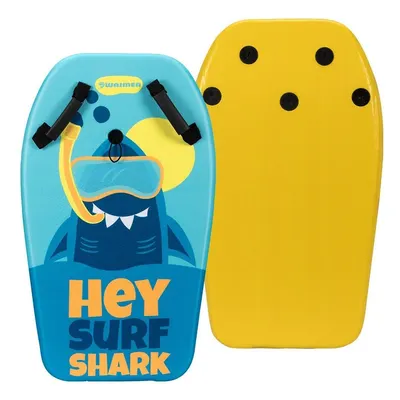 Placă de bodyboard cu mânere - Surf Shark Blue