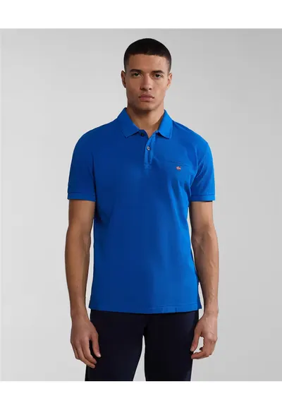 Tricou polo cu detaliu logo Elbas