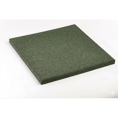 Pavele Cauciuc Plane 500X500X30 mm - Verde