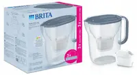 Cană filtrantă Brita - Style Essential XL, 3.6l, 3 филтъра, albastru inchis