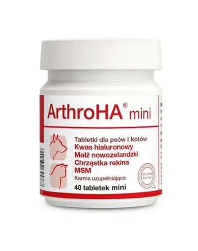 Supliment articulații câini mici și pisici de până la 5 kg DOLFOS ArthroHa Mini 40 tablete