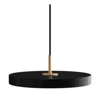 Lustră neagră LED cu abajur din metal ø 31 cm Asteria Mini – UMAGE