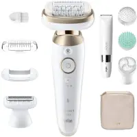 Braun Silk-épil 9 Flex SkinSpa 9-481 3D epilator cu cap complet flexibil pentru depilare umedă și uscată 1 buc