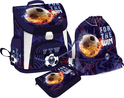 Set școlar Lizzy Card Top League - 3 în 1