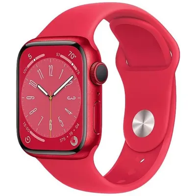 Apple Watch Series 8 2022, GPS + Cellular, Aluminium 45mm N/A Red Bun