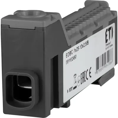 Bloc distribuție EDBC-1x25-13x2,5/B 001102450