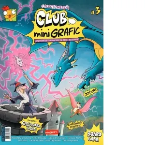 Revista de benzi desenate Club miniGrafic 3. Aventura si cunoastere in benzi desenate