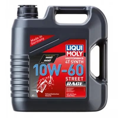 Ulei motor Liqui Moly motorbike 4T 10W-60 STREET RACE 4L 4L