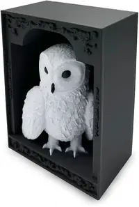 Print 3D de la 3D Morph Lab -ook nook, bufniță, culoare marmură