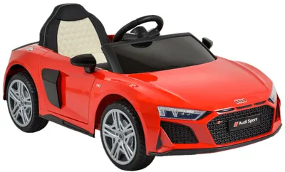 Mașină cu baterie Audi - R8 Spyder, roșu metalizat