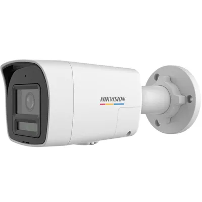 Camera de supraveghere IP Bullet 4MP ColorVu 3.0 Hikvision DS-2CD1047G3H-LIUF/SL(2.8MM), lentila fixa 2.8mm, iluminare: Color: 0