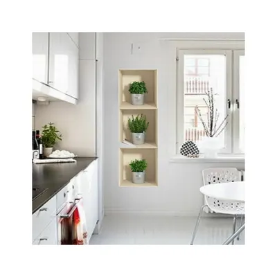 Set 3 autocolante cu efect 3D Ambiance Herbs in Pot