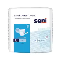 Scutece Chilot elastic Active Classic, Large, 30 bucati, Seni