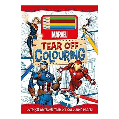 Marvel: Tear Off Colouring