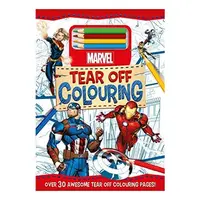 Marvel: Tear Off Colouring