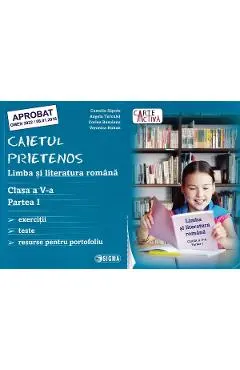 Limba romana - Clasa 5 Partea 1 - Caietul prietenos