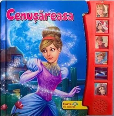 Cenușăreasa. Carte cu sunete - Hardcover